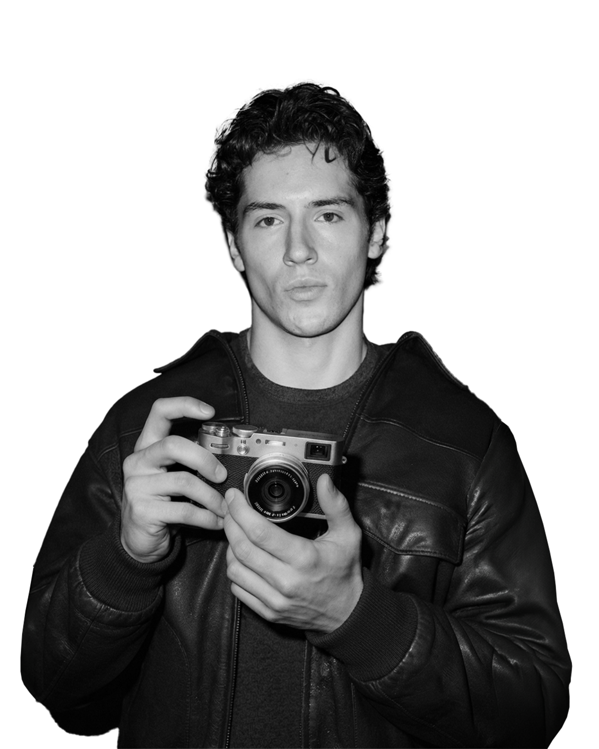 Christian Stieben with camera